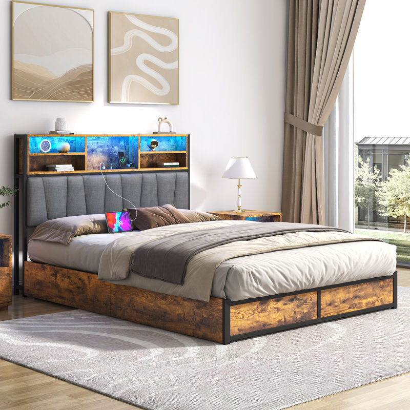 Wayfair storage bed queen hotsell